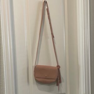 Coach and Four Blush Pink Leather Crossbody Bag